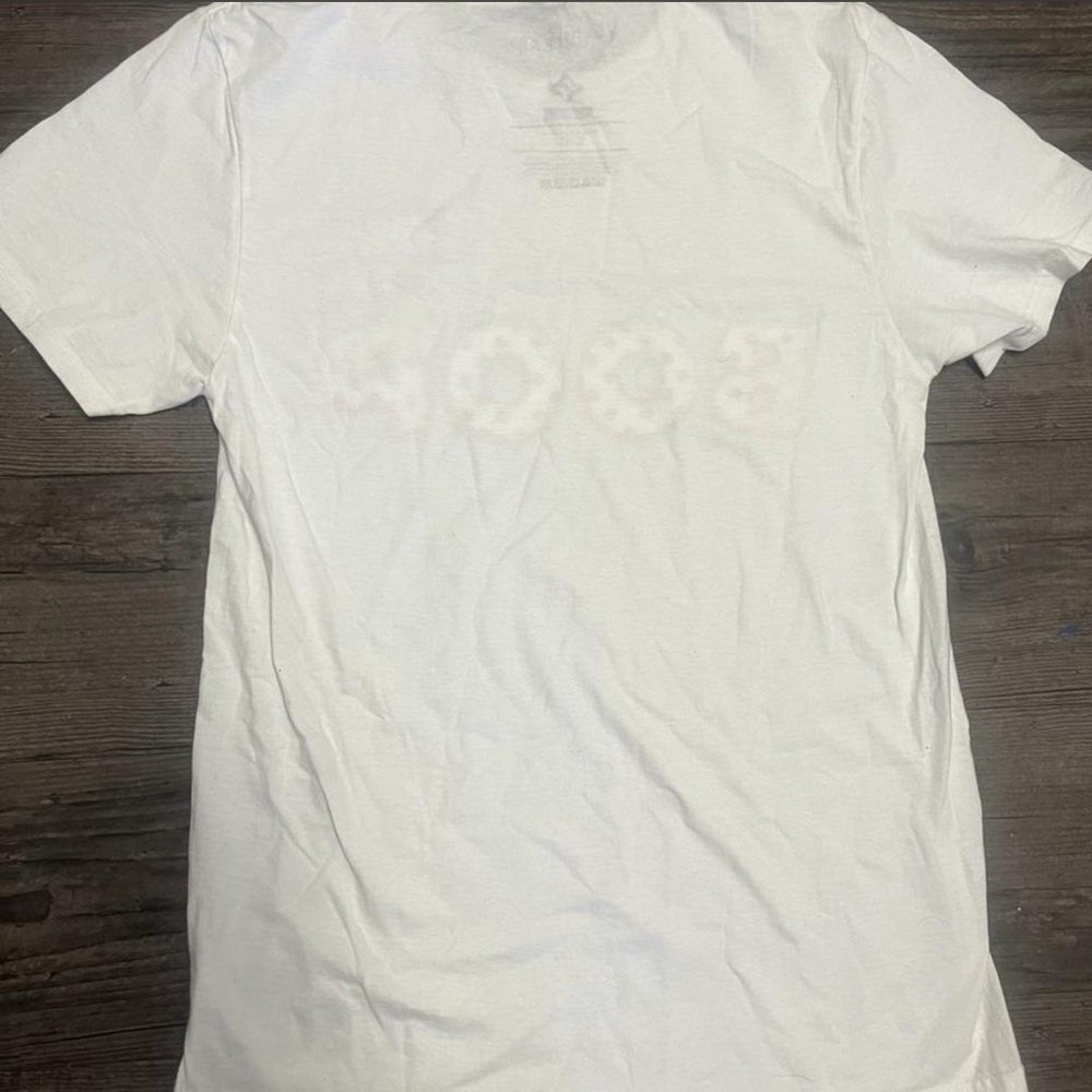 Betty Boop White Tee with Red Logo and Character - Picture 2 of 3